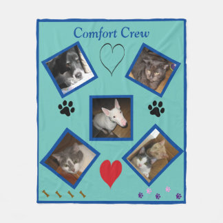 Cancer Comfort Crew Fleece Blanket