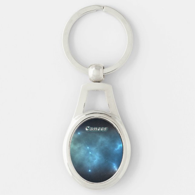 Cancer constellation key ring (Front)