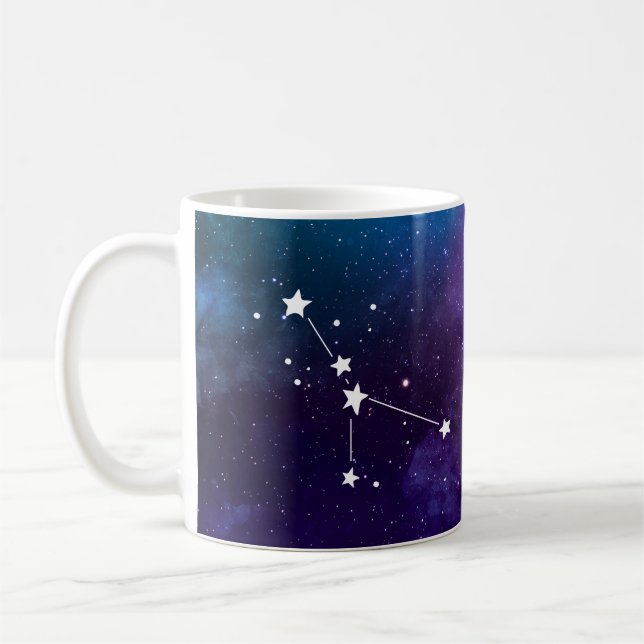 Cancer Constellation Zodiac Mug (Left)