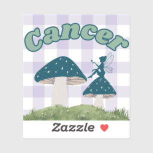 Cancer Cottagecore Aesthetic Fairy Mushroom Art