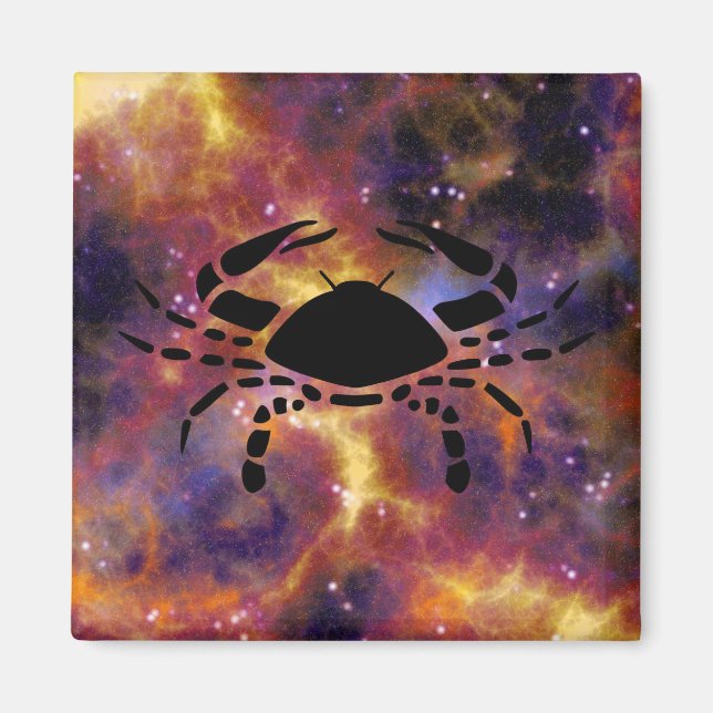 cancer crab magnet (Front)