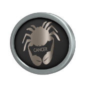Cancer Crab Zodiac Belt Buckle (Front Right)