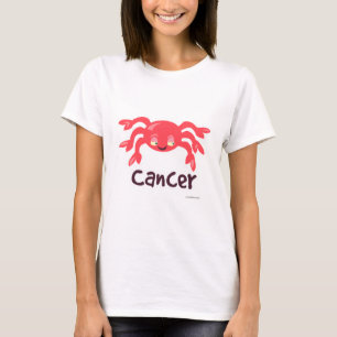 Cancer Cute Crab astrology Cartoon Symbol T-Shirt