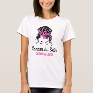 Cancer du Sein Octobre Rose T-Shirt