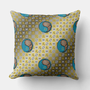 Cancer & Earth Dragon Cushion