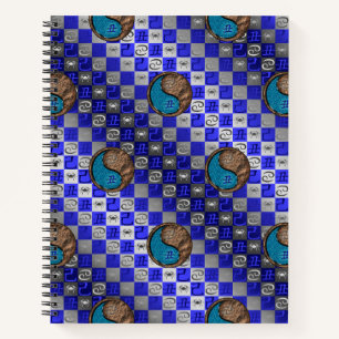 Cancer & Earth Ox Notebook