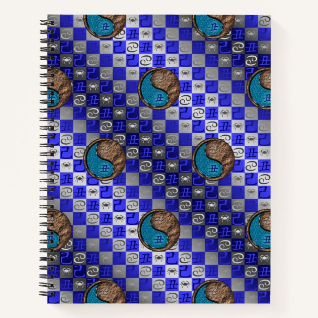 Cancer & Earth Ox Notebook (Front)