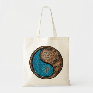 Cancer & Earth Rabbit Tote Bag