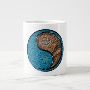 Cancer & Earth Rat Large Coffee Mug