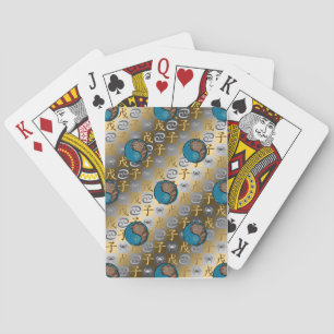 Cancer & Earth Rat Playing Cards