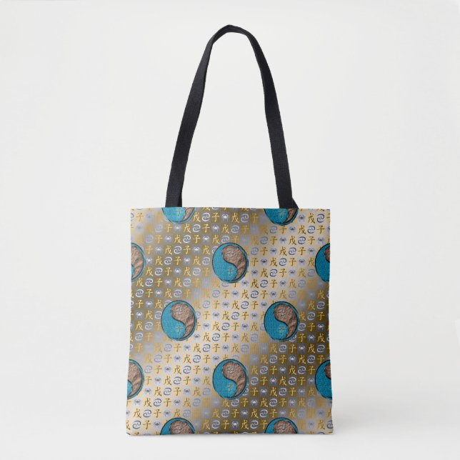 Cancer & Earth Rat Tote Bag (Front)