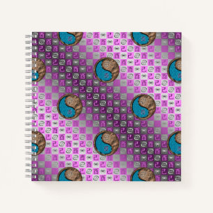 Cancer & Earth Rooster Notebook