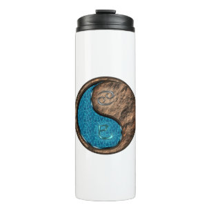 Cancer & Earth Snake Thermal Tumbler