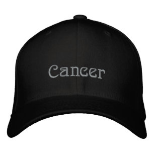 CANCER EMBROIDERED HAT