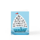 Cancer Encouragement, for Her, She Adjusted Sails