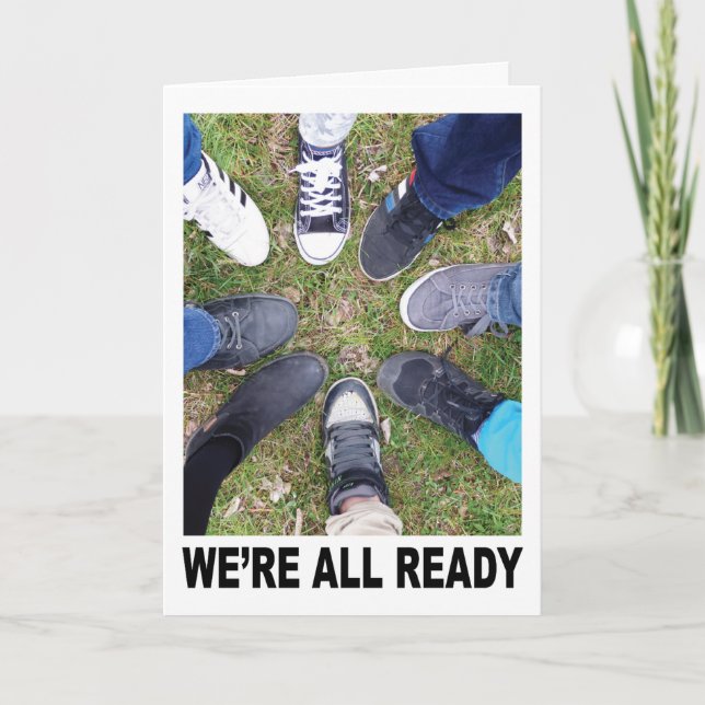 Cancer encouragement from group card (Front)