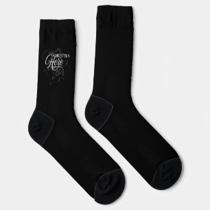 Cancer Ends Here Black And White Care Packages Socks
