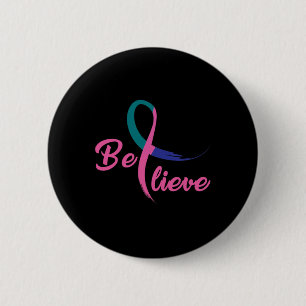 Cancer Fight Cancer Ribbon 14 6 Cm Round Badge