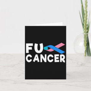 Cancer Fight Cancer Ribbon 21 Card