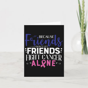 Cancer Fight Cancer Ribbon 24  Card