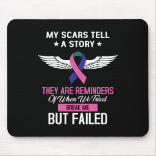 Cancer Fight Cancer Ribbon 6 Mouse Mat