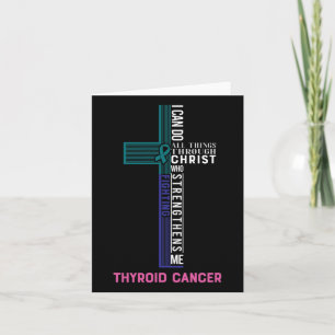 Cancer Fight Cancer Ribbon 7  Card