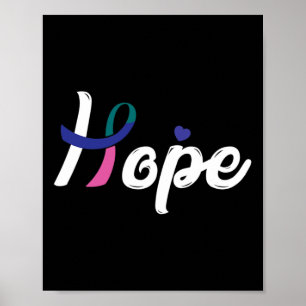 Cancer Fight Cancer Ribbon 9  Poster