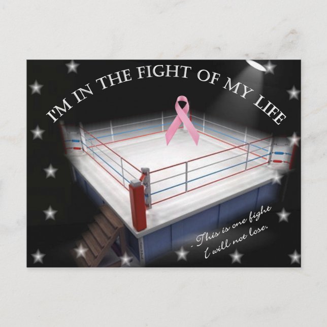 Cancer Fight Postcard (Front)