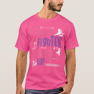 Cancer Fighter And Not Giving Up Breast Cancer T-Shirt