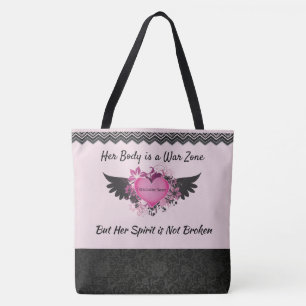 Cancer Fighter, Tote Bag