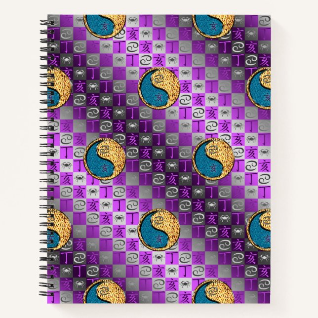 Cancer & Fire Boar Notebook (Front)