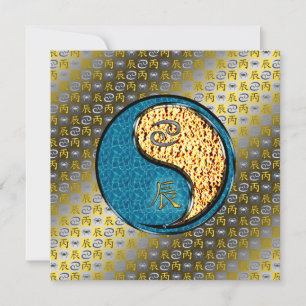 Cancer & Fire Dragon Card