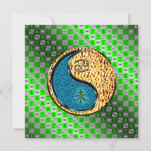 Cancer & Fire Goat Card