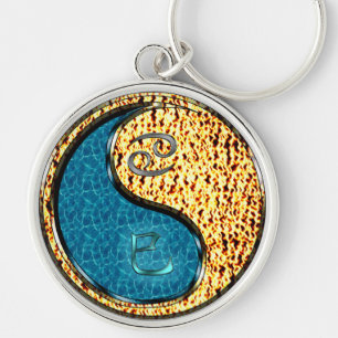 Cancer & Fire Snake Key Ring