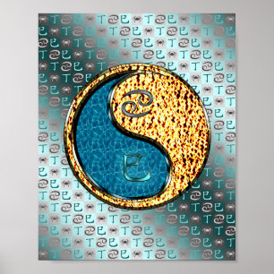 Cancer & Fire Snake Poster