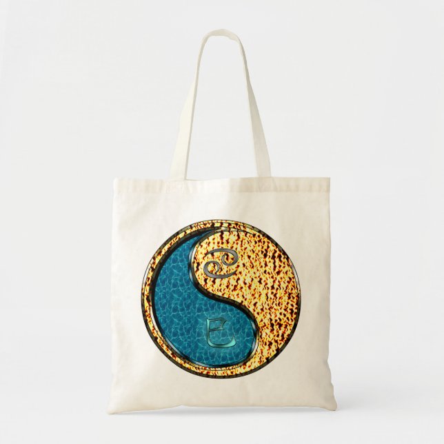 Cancer & Fire Snake Tote Bag (Front)