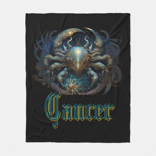 Cancer Fleece Blanket (Front)