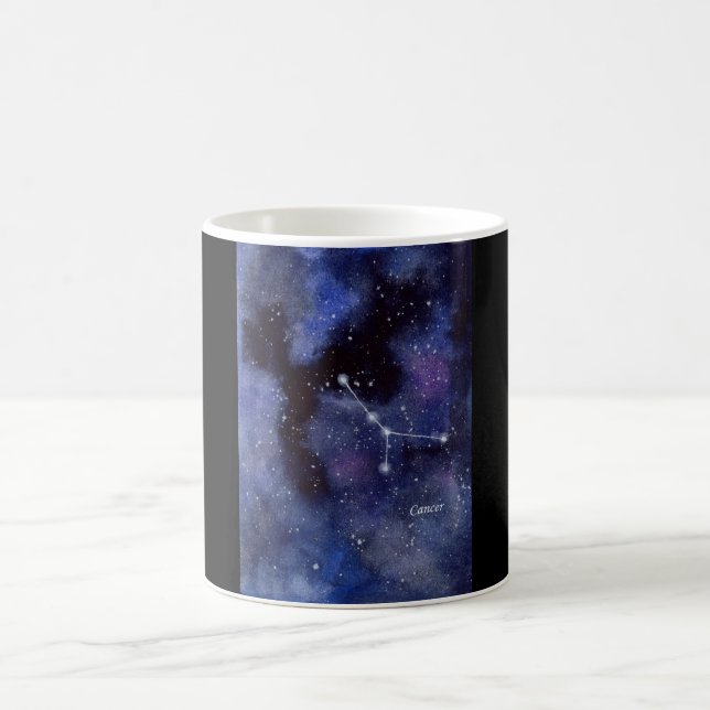 Cancer Galaxy Watercolor Mug (Center)