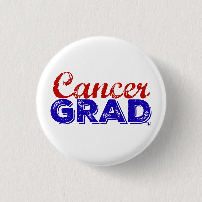 Cancer Grad Button (Front)
