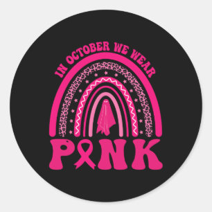 Cancer Halloween 1 Classic Round Sticker