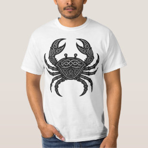 Cancer — Haunted Ink Zodiac Crab T-Shirt