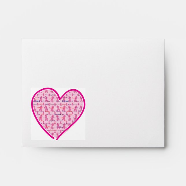 Cancer-Heart Envelope (Front)