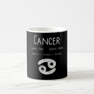Cancer Horoscope Astrology Star Sign Birthday Gift Coffee Mug