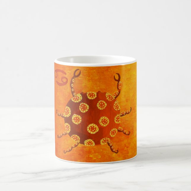 Cancer Horoscope Zodiac Star Sign Coffee Mug (Center)