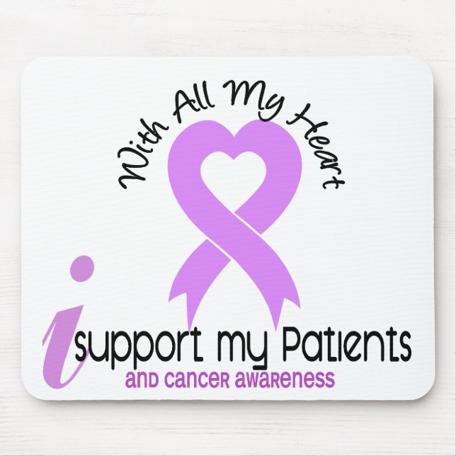 CANCER I Support My Patients Mouse Mat (Front)