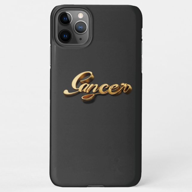 Cancer iPhone Case (Back)
