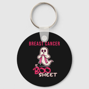 Cancer Is Boo Sheet Awareness Month Key Ring