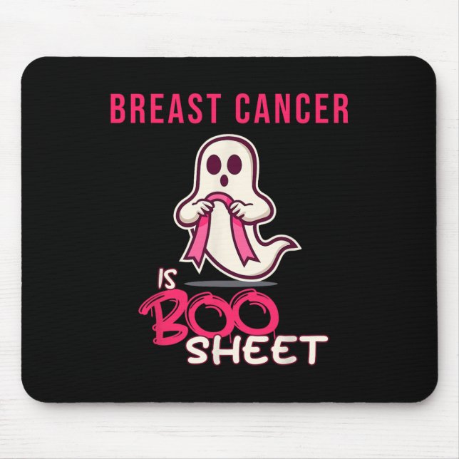 Cancer Is Boo Sheet Awareness Month  Mouse Mat (Front)