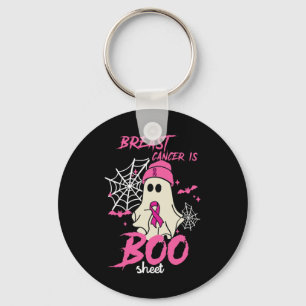 Cancer Is Boo Sheet Halloween Breast Cancer Awaren Key Ring