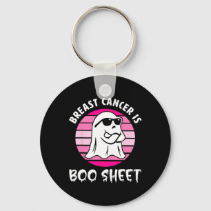 Cancer Is Boo Sheet Halloween Breast Cancer Awaren Key Ring